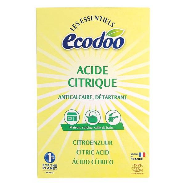 Acide citrique - anticalcaire et détartrant - 350 gr à 6,40 € - Ecodoo