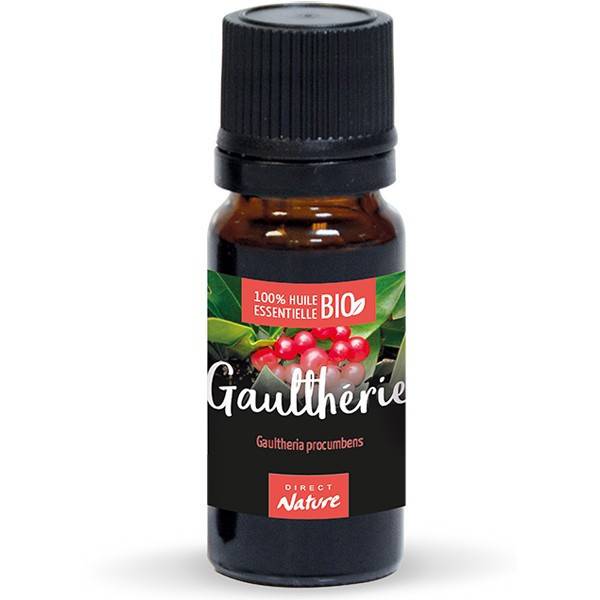 Gaulthérie wintergreen AB - Feuilles - 10 ml - Huile essentielle à 6,20 € -  Direct Nature