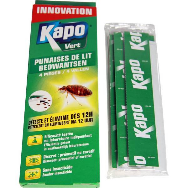 Bed bug traps x4 - Kapo Green at 19,90 €