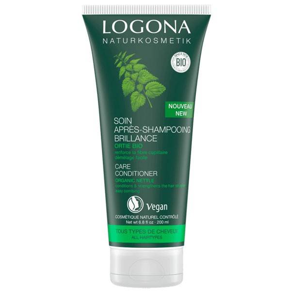 Soin après-shampooing brillance ortie bio – 200 ml à 12,30 € - Logona