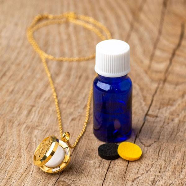 Collier diffuseur huile essentielle Be-Happy de Zen Arôme