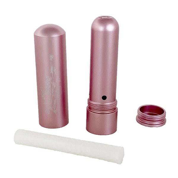 Diffuseur inhalateur Inalia d'huiles essentielles en aluminium - Rose à  7,90 € - Innobiz