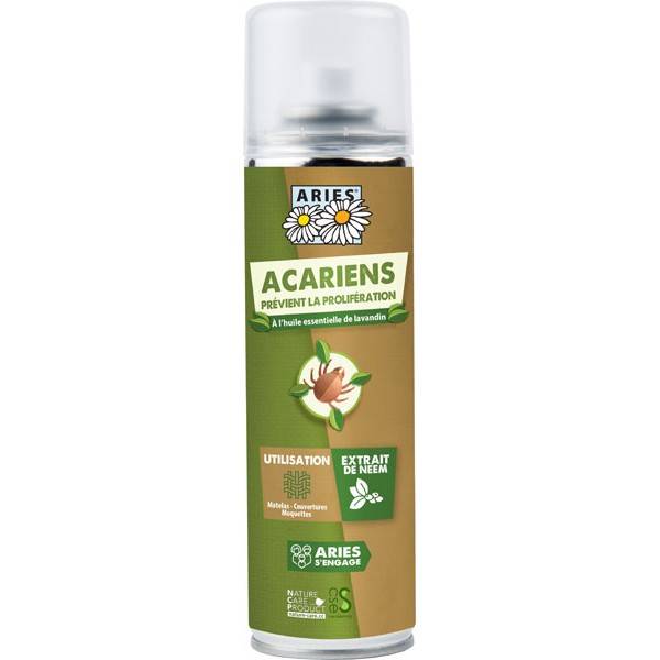 Spray anti-acariens à l'extrait de Neem – 200 ml à 12,60 € - Aries
