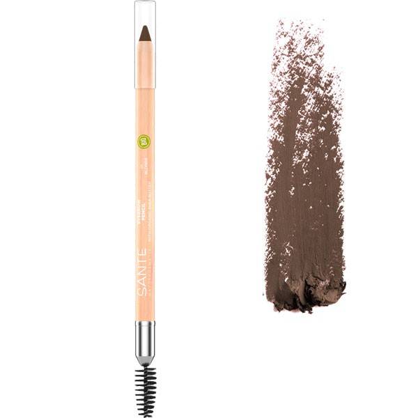 Eyebrow pencil n°02 Brown with brush – 1.08 grs at 9,10 € - Sante