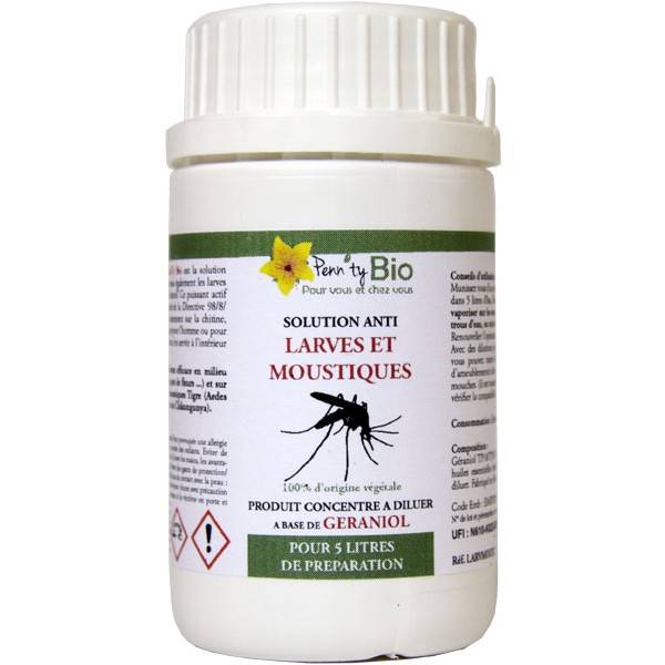 Concentré anti-larves et moustiques - 100 ml à 11,50 € - Penntybio