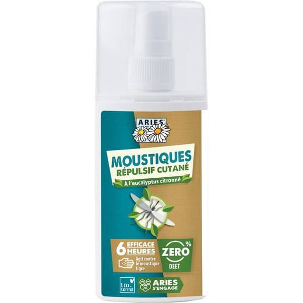 Anti-mosquito spray lotion for the skin - 100 ml at 13,90 € - Aries