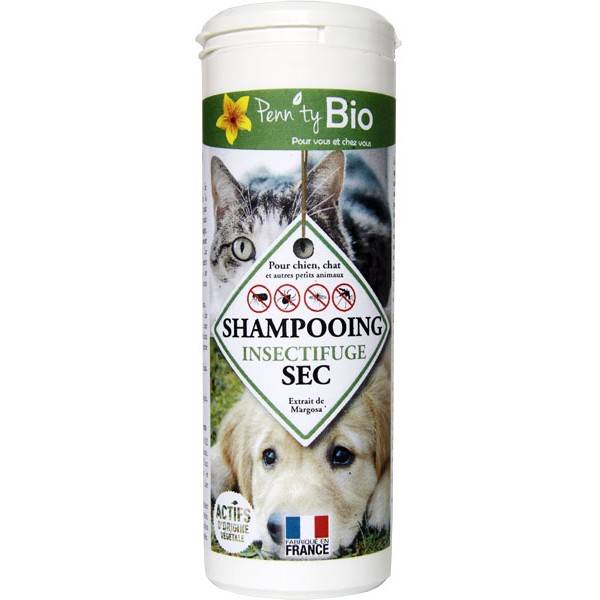 Shampooing sec insectifuge - 150 gr à 7,90 € - Penntybio