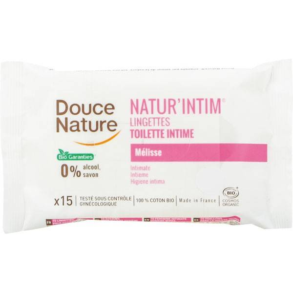 Natur'Intim Intimate Cleansing Wipes – x15 at 4,35 € - Douce Nature