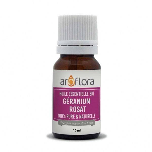 Geranium rosat Egypt AB - Plant -10 ml - Essential oil Aroflora at 6,00 €