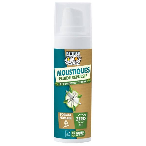 Fluide répulsif anti moustique hydratant bio - 30 ml - Aries à 10,40 €