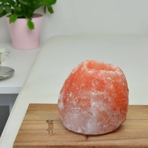 Bougeoir en Cristal de Sel d'Himalaya Rock à 5,90 € - Zen Arôme JE CHOISIS  MON MODÈLE 500 grs