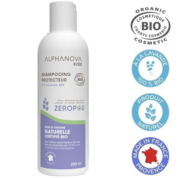 Shampooing protecteur Zéropou – 200 ml à 10,60 € - Alphanova