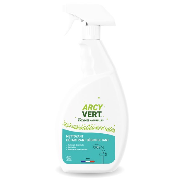Nettoyant détartrant désinfectant aux enzymes naturelles – 750 ml à 9,95 €  - Arcyvert