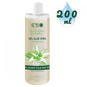 Gel Aloe Vera 98% sans parfum - 200 ml - Ce'Bio