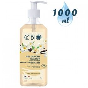 Escape Vanilla shower gel Spicy flowers - 1000 ml Ce'Bio