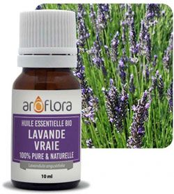 Lavender real AB - Flowers - 10 ml - Essential oil Aroflora à 6,90 €