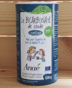 Bicarbonate de soude cosmétique - 500 grs à 3,60 € - Anaé