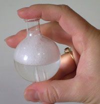 nettoyage d'une verrerie de diffuseur
