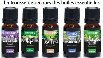La trousse de secours des huiles essentielles