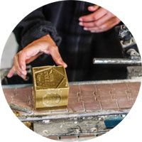 La fabrication de l'authentique savon de Marseille