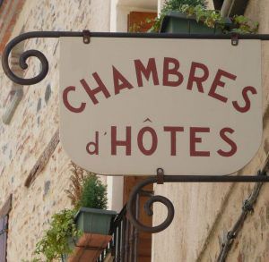 Enseigne de chambres d'hôtes Enseigne de chambres d'hôtes