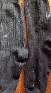 Des taches blanches sur votre linge