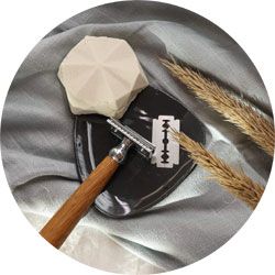 Se raser avec un rasoir de sûreté