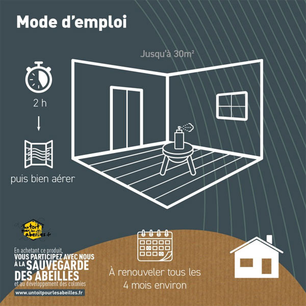 Mode d'emploi du fogger Habitat Biovétol