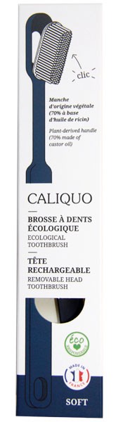 Brosse à dents rechargeable bleu marine Caliquo - Vue 2