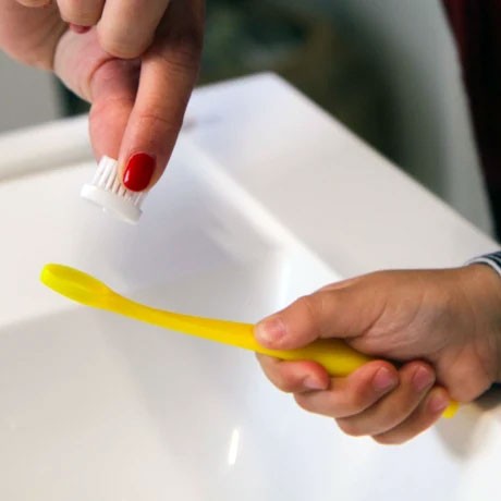 Changez la brossette de sa brosse à dents enfant Caliquo