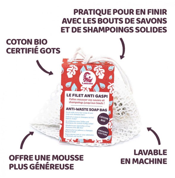 Les avantages du filet anti-gaspi pour cosmétique solide