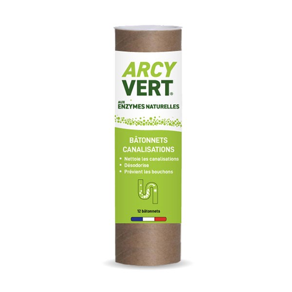 12 Bâtonnets canalisations et siphons – 20 gr - Arcyvert