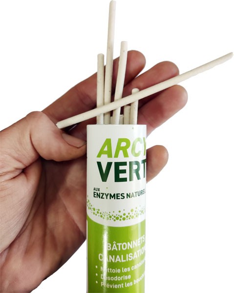 12 Bâtonnets canalisations et siphons Arcyvert - Vue 1