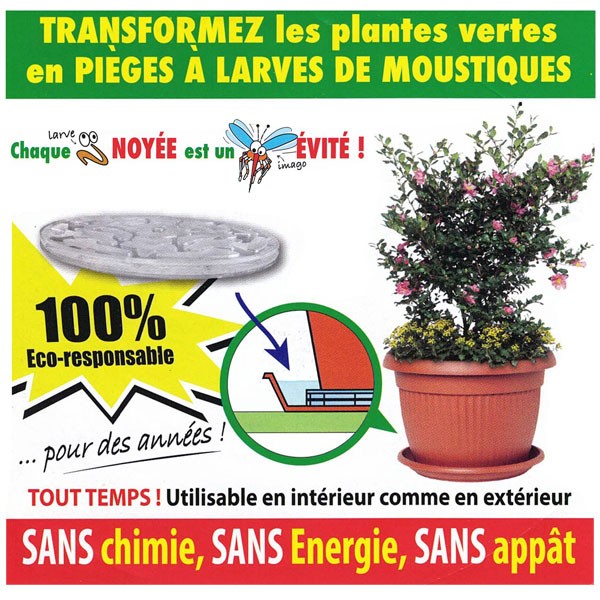 Guppytrap - Piège à larves de moustiques écologique - Vue 2