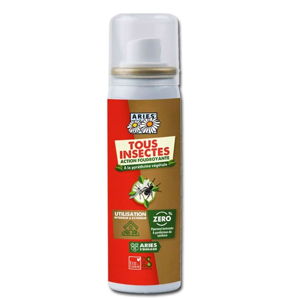 Aérosol insecticide naturel Tous Insectes - Pistal – 50 ml - Aries