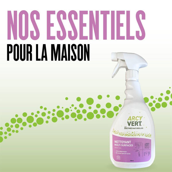 Nettoyant multi surfaces aux enzymes naturelles – 750 ml - Arcyvert - Vue 3