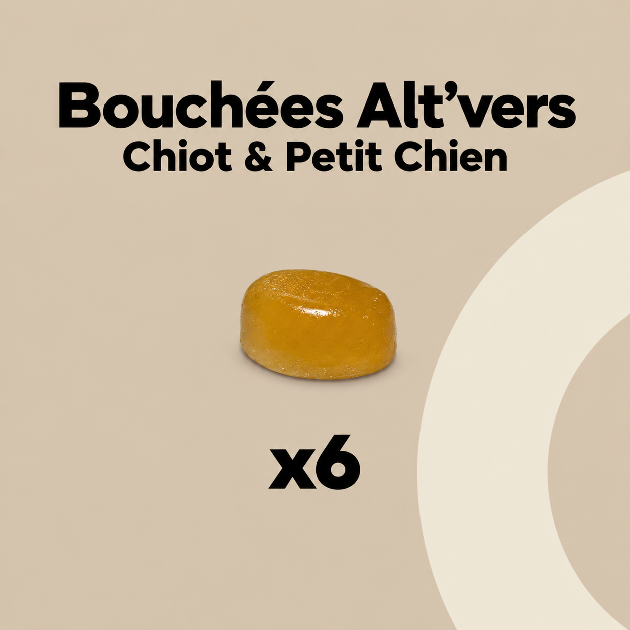 Bouchées Alt'Vers bio - Petit chien (- 20 kg) - Vermicide naturel