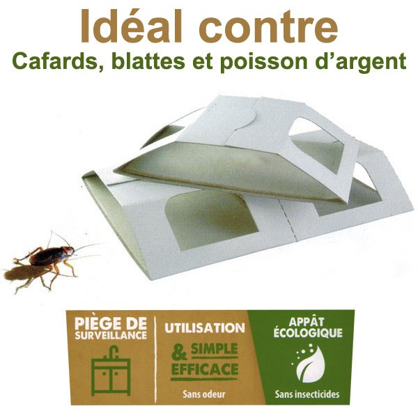 Détail contenu pour les pièges cafards et blattes - Aries