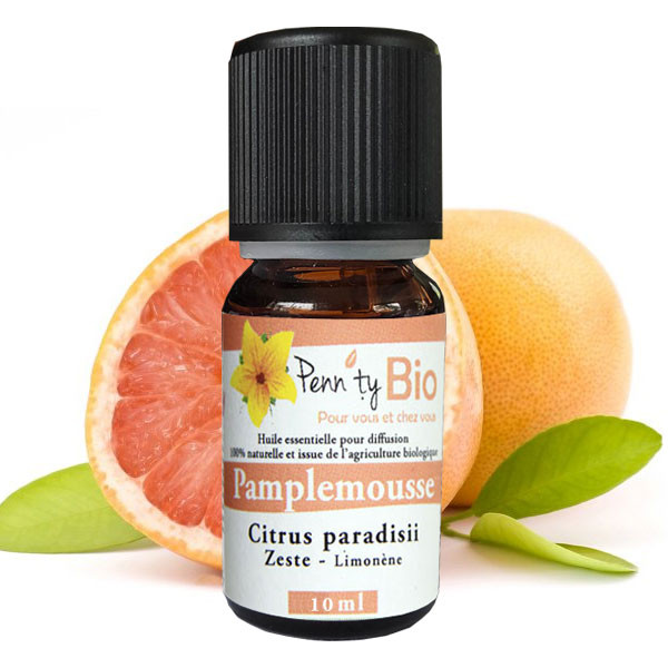 Pamplemousse Bio - Zeste - Huile essentielle Penntybio 10 ml