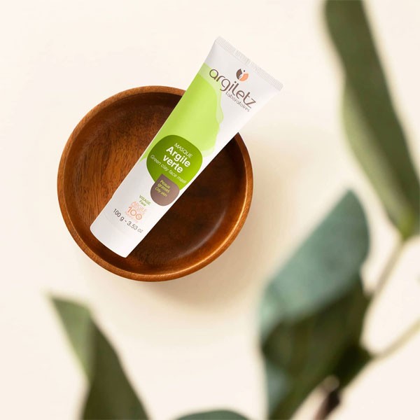 Masque argile verte peaux grasses 100 gr - Argiletz - Vue 1