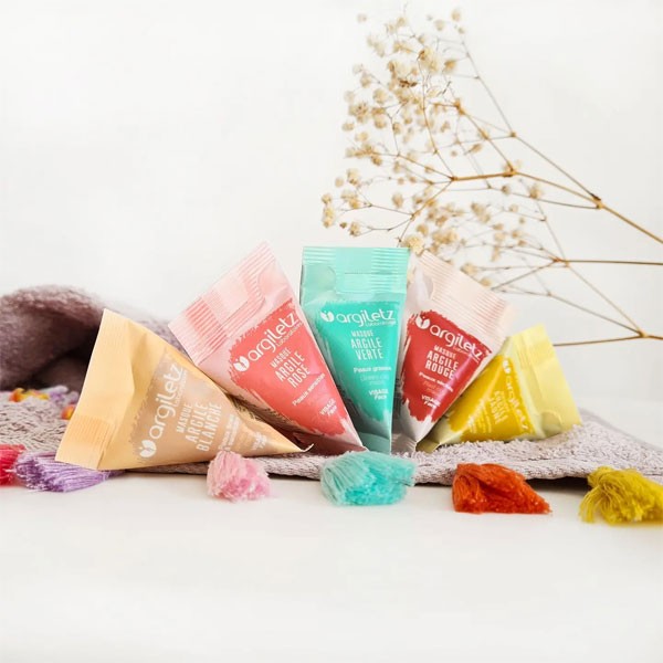 Gamme berlingot masque argile - Argiletz