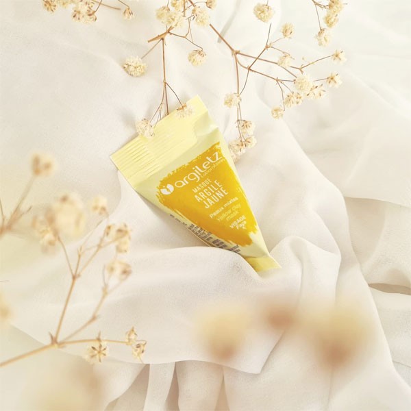Berlingot masque argile jaune – 15 ml – Argiletz - Vue 1