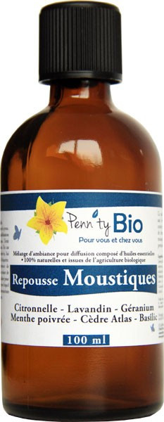 Repousse Moustiques - Synergie bio 100 ml - Penntybio