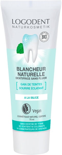 Dentifrice Blancheur naturelle Logodent - 75 ml