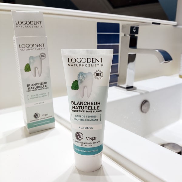 Dentifrice Blancheur naturelle Logodent - 75 ml - vue 1