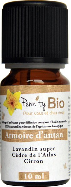 Synergie bio Armoire d'antan 10 ml Penntybio