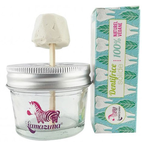 Pot de rangement en verre pour cosmétiques solides - Lamazuna - Vue d'ambiance 1