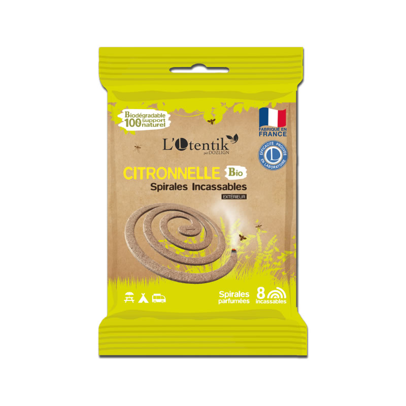 Spirales anti-moustique, L’Otentik - Sachet de 8