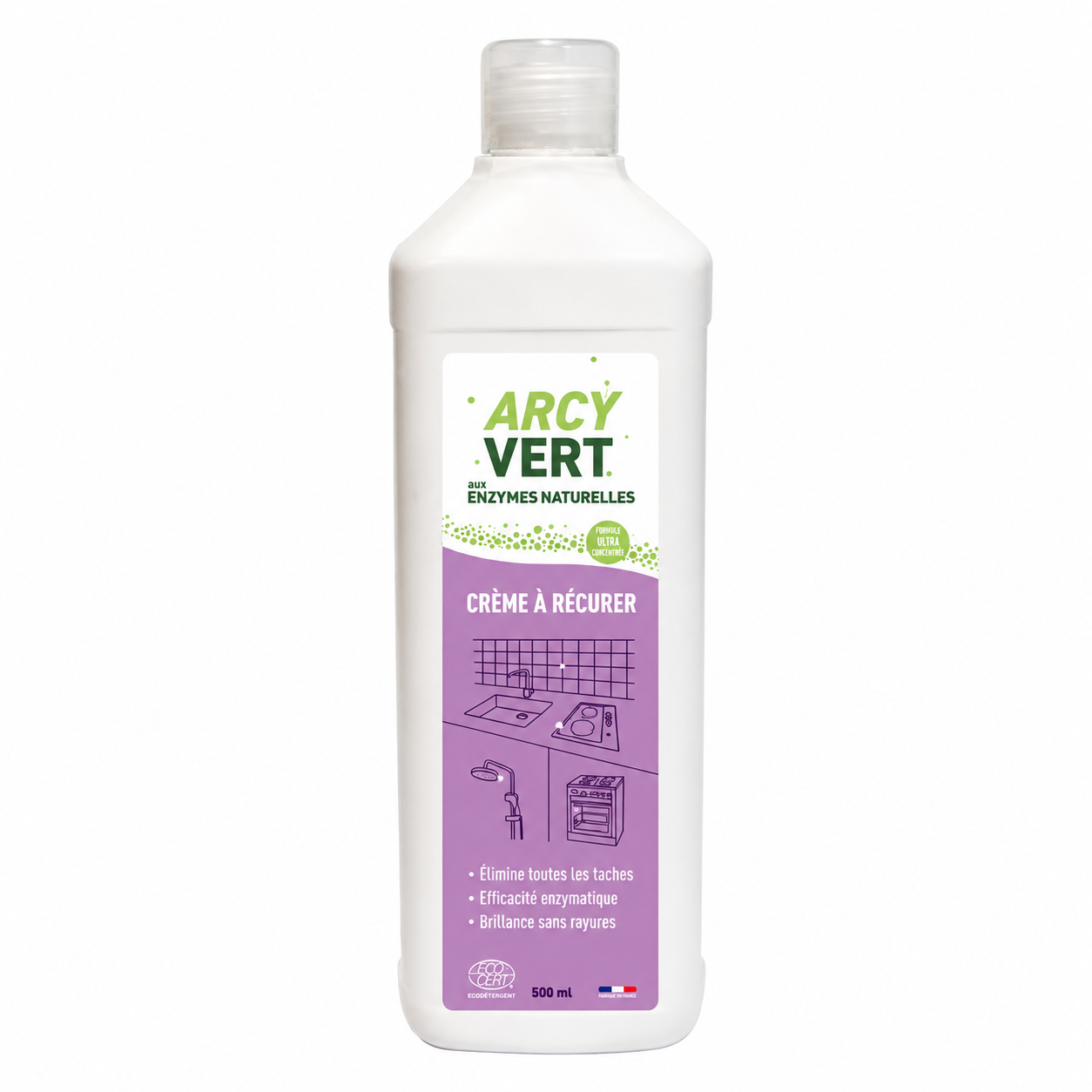 Crème à récurer aux enzymes naturelles – 500 ml