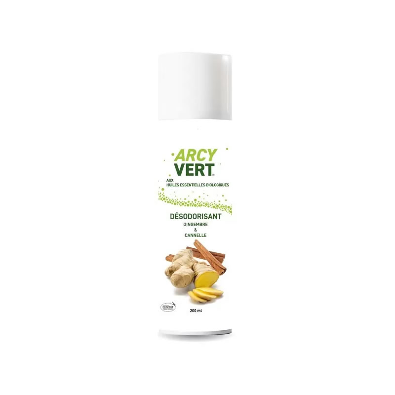 Désodorisant Gingembre Cannelle - Aérosol de 200 ml